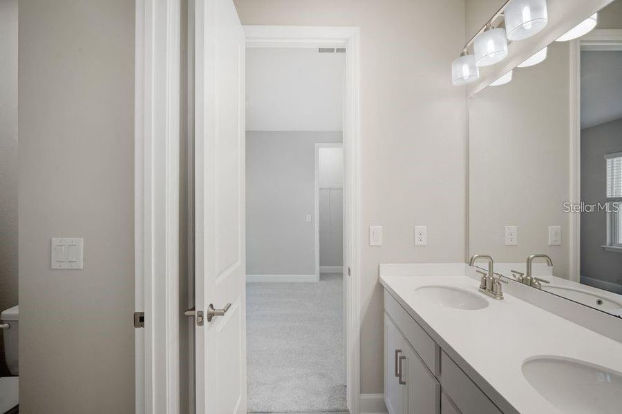 Furnished interior view inside a new home in Hammock at Two Rivers, Zephyrhills (Image 8).