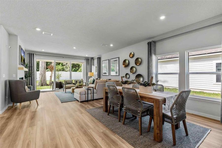 Furnished interior view inside a new home in The Cypress Series at Reserve East, Flagler Beach (Image 5).