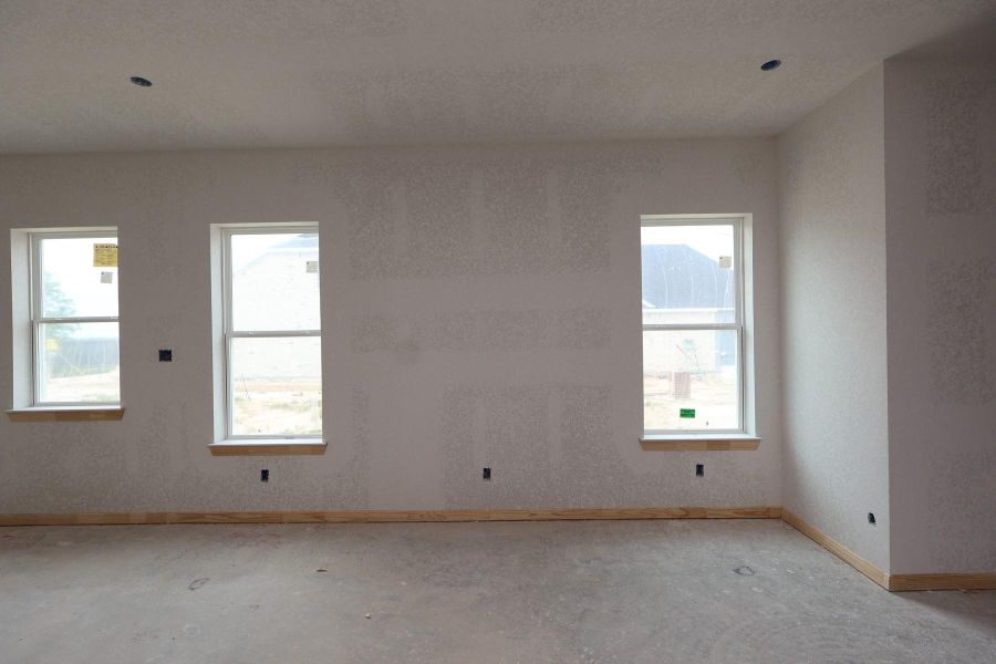 In-progress construction of a new home in The Grand Prairie - Meadow Collection, Hockley, TX (Image 5).
