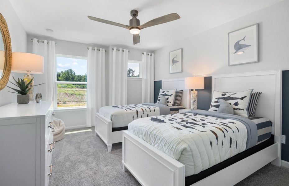 Furnished interior view inside a new home in McConnell Ridge, McLeansville (Image 9).