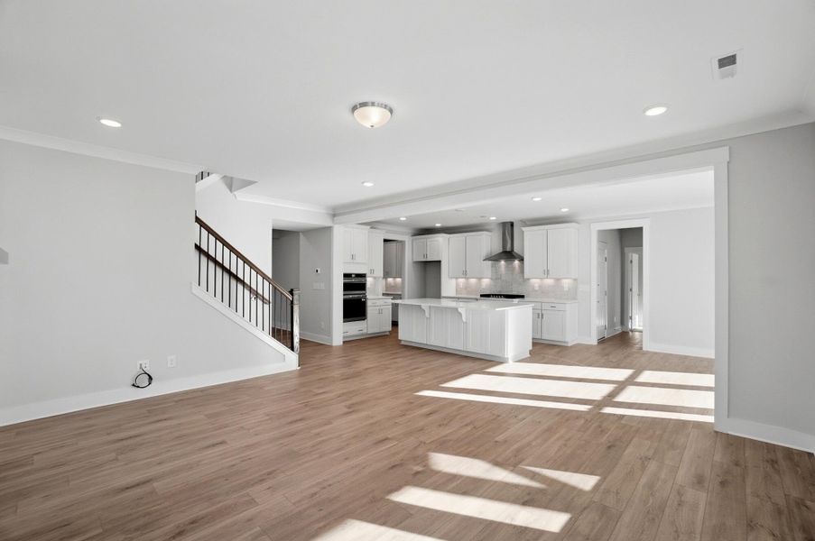 Spacious, unfurnished interior of a new home in Rone Creek, Waxhaw (Image 29).