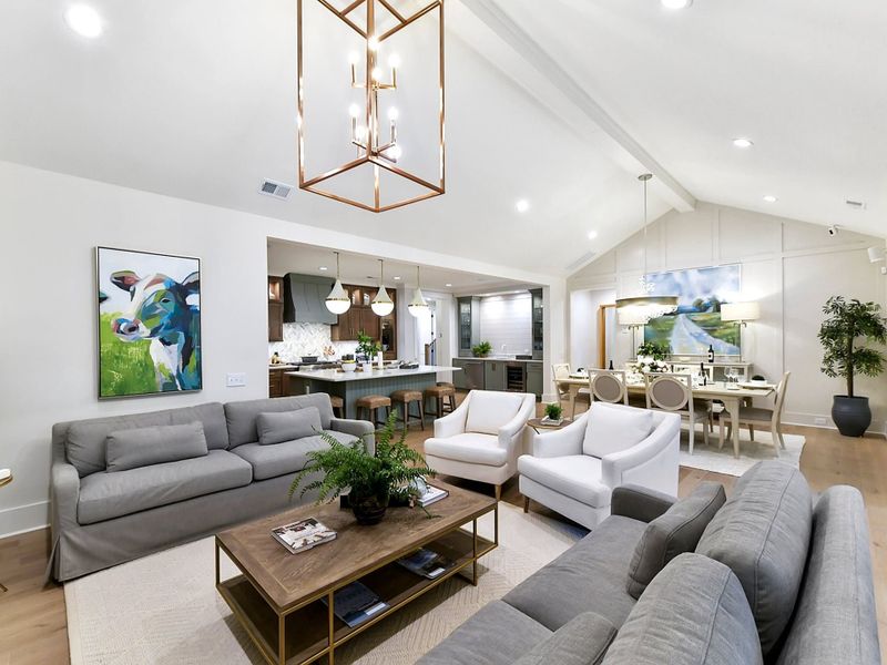 Representative furnished interior of a home built from the Marin-Expanded by Classica Homes in Riverchase Estates, Lancaster (Image 52).