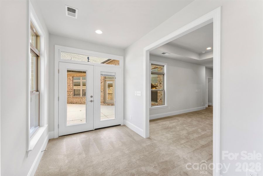 Spacious, unfurnished interior of a new home in The Courtyards on New Hope, Gastonia (Image 11). Spacious, unfurnished interior of a new home in The Courtyards on New Hope, Gastonia (Image 11).