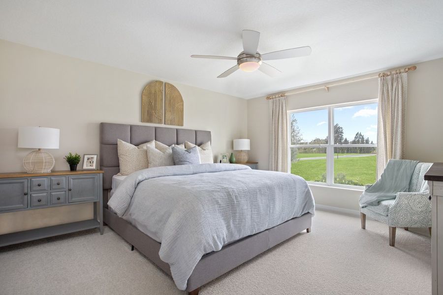 Representative furnished interior of a home built from the 1707 by KB Home in Oasis Reserve, Orlando (Image 6).
