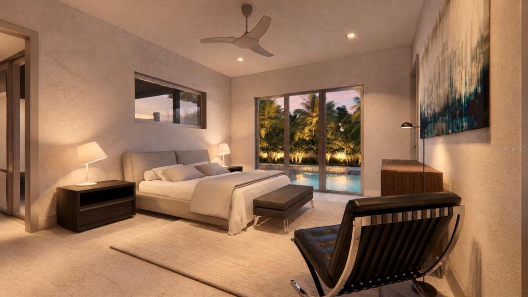 Furnished interior view inside a new home in , Sarasota (Image 5).
