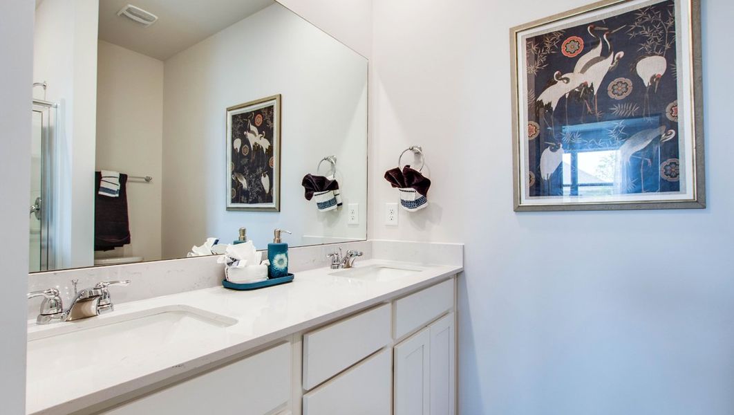 Representative furnished interior of a home built from the ASTOR by D.R. Horton in Nexus South, Gallatin (Image 18).