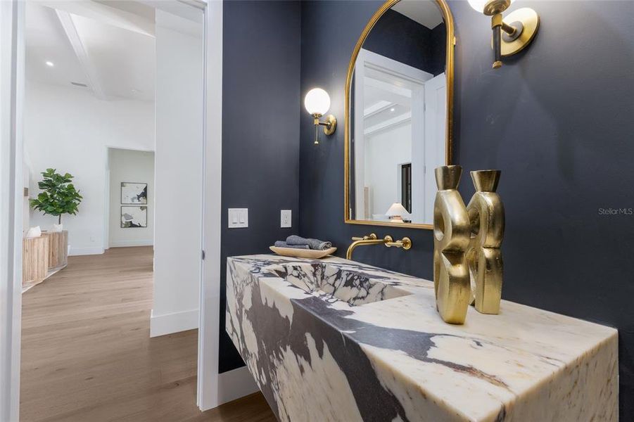 Furnished interior view inside a new home in , Sarasota (Image 39).