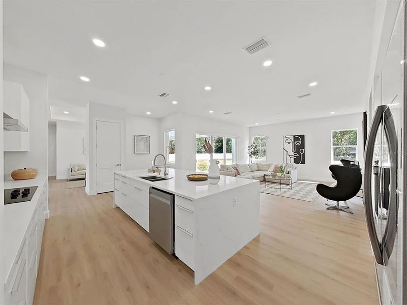 Furnished interior view inside a new home in , Lutz (Image 10). Furnished interior view inside a new home in , Lutz (Image 10).