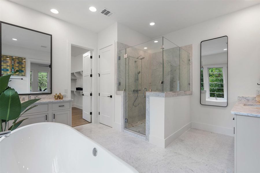 Furnished interior view inside a new home in Spyglass, Austin (Image 15).