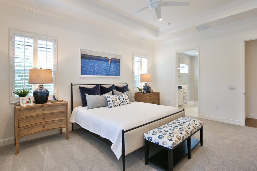 Furnished interior view inside a new home in Windward, Lakewood Ranch (Image 9).