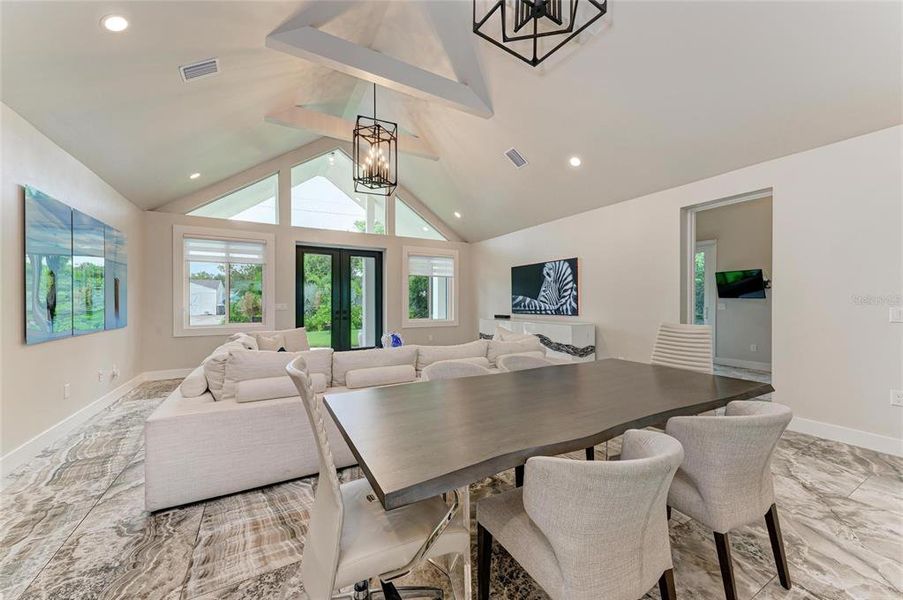 Furnished interior view inside a new home in , Sarasota (Image 47). Furnished interior view inside a new home in , Sarasota (Image 47).