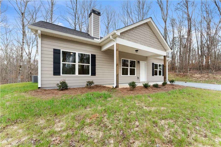 Exterior details and patio area of a home in , Cleveland (Image 35).
