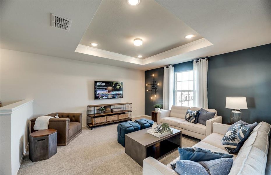 *Virtual Representation - Spacious game room on second level