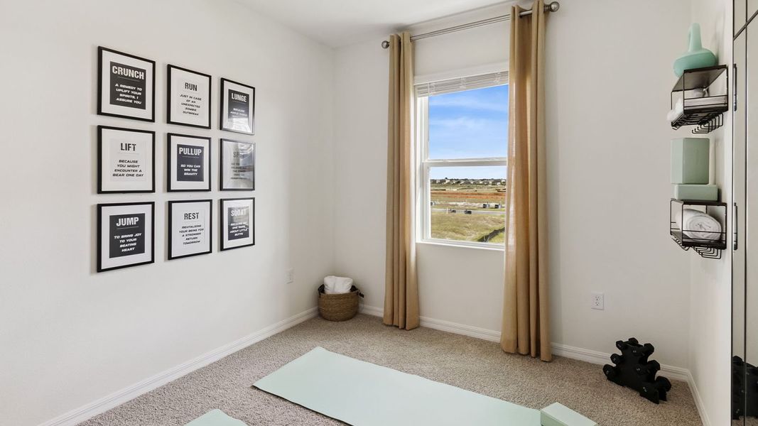 Furnished interior view inside a new home in Summerlin at Hawthorne Ranch, Lakeland (Image 21).