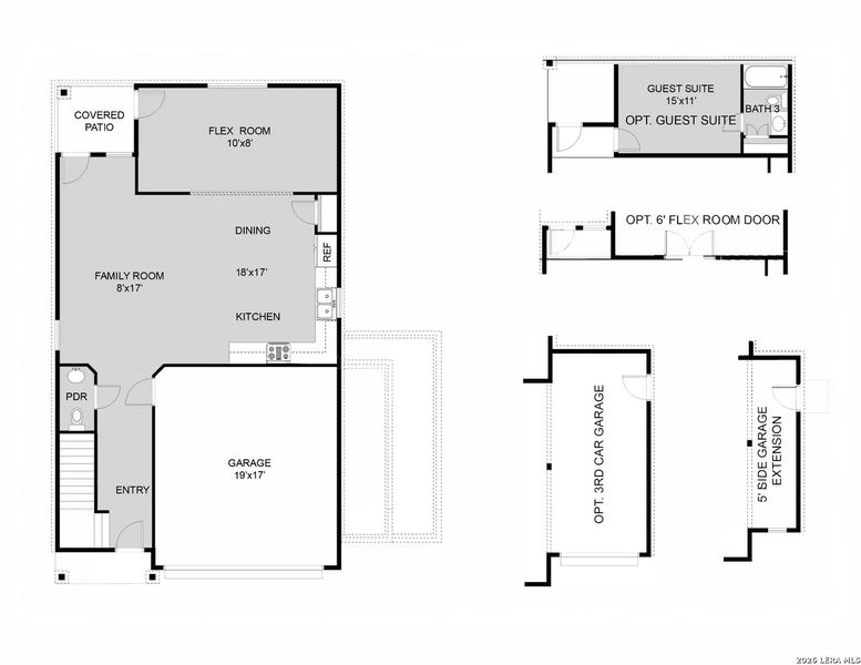 2D floor plan layout of this home in Timber Creek, San Antonio, TX (Image 2). 2D floor plan layout of this home in Timber Creek, San Antonio, TX (Image 2).