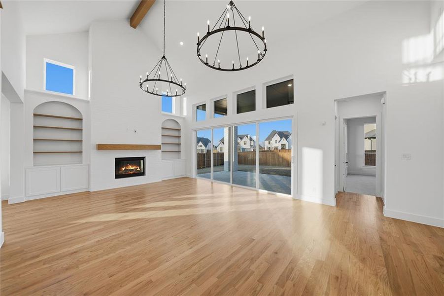 Spacious, unfurnished interior of a new home in Light Farms Graham/Reagan, Celina (Image 32). Spacious, unfurnished interior of a new home in Light Farms Graham/Reagan, Celina (Image 32).