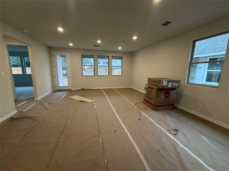 In-progress construction of a new home in Cannon Ranch 45s, Dripping Springs, TX (Image 19).