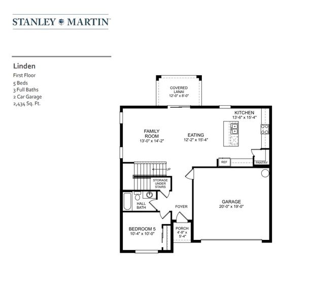 2D floor plan layout of this home in Groves at Whitemarsh, Leesburg, FL (Image 3). 2D floor plan layout of this home in Groves at Whitemarsh, Leesburg, FL (Image 3).