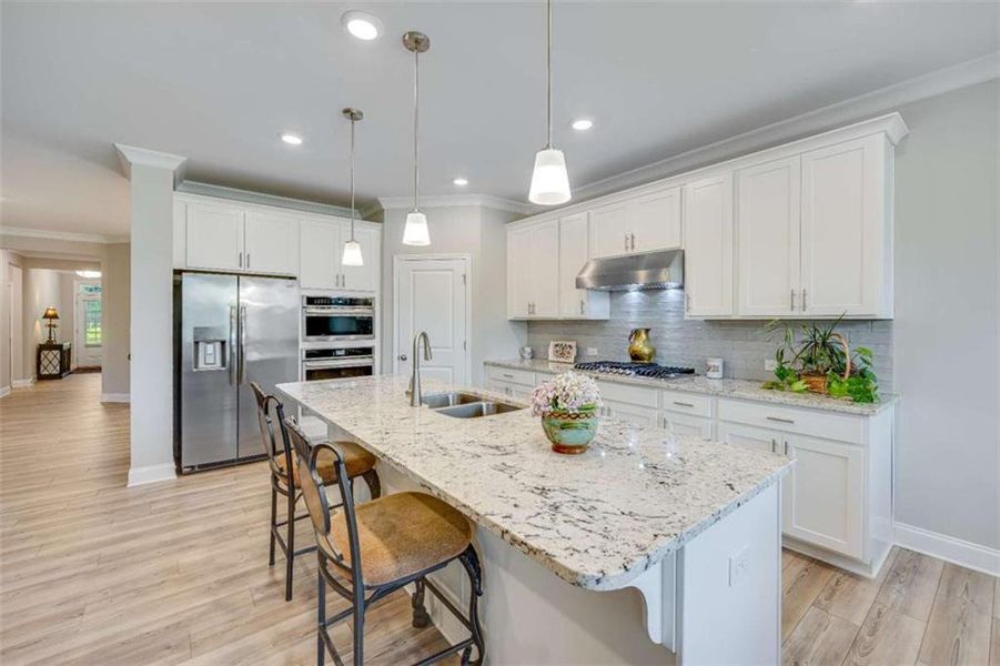 Furnished interior view inside a new home in , Gainesville (Image 15).