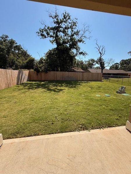 Exterior details and patio area of a home in , Willis (Image 23).