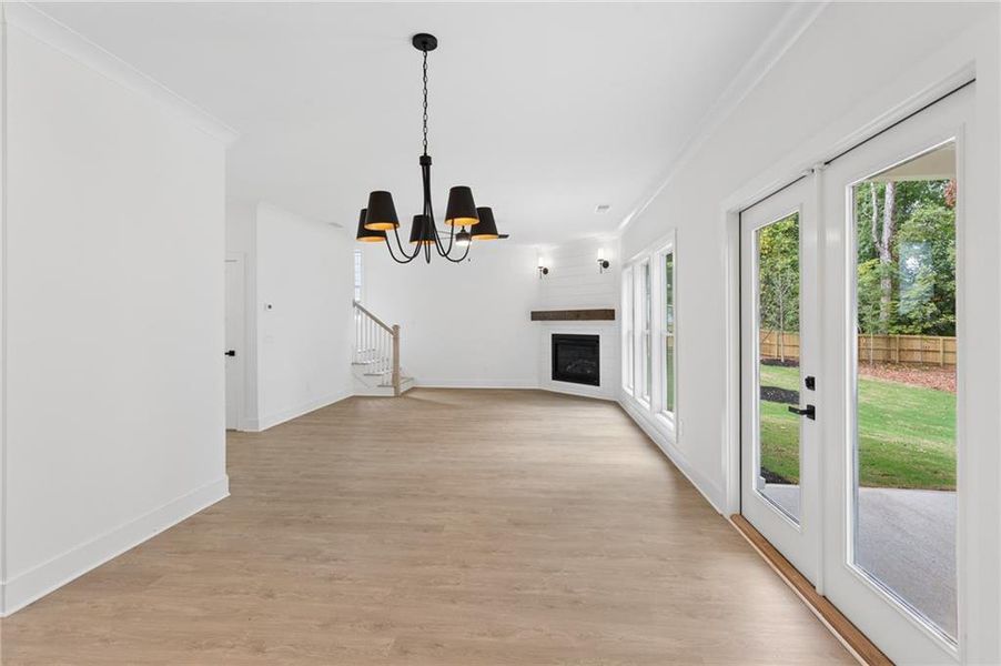 Spacious, unfurnished interior of a new home in , Smyrna (Image 34). Spacious, unfurnished interior of a new home in , Smyrna (Image 34).