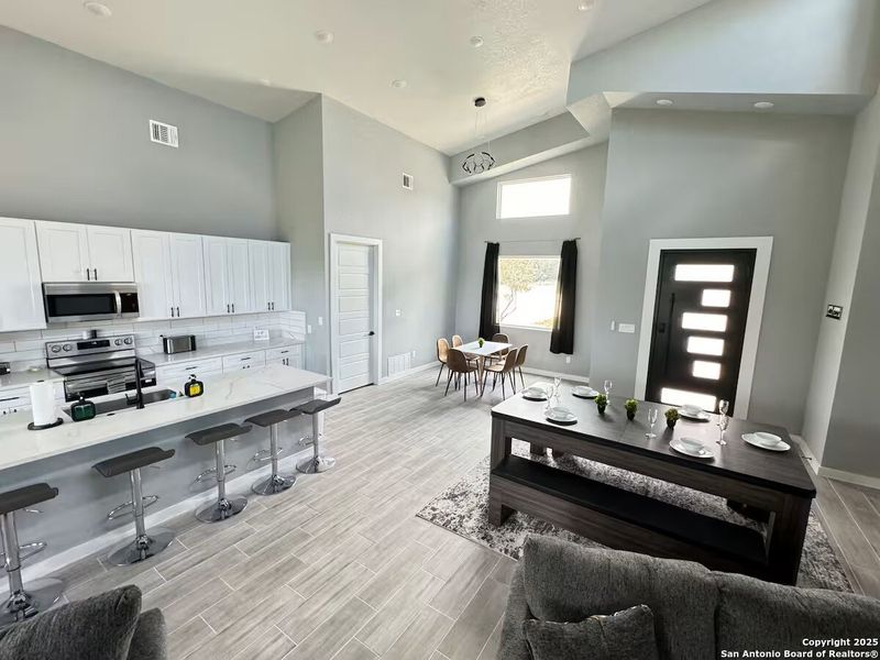 Furnished interior view inside a new home in , Spring Branch (Image 11). Furnished interior view inside a new home in , Spring Branch (Image 11).