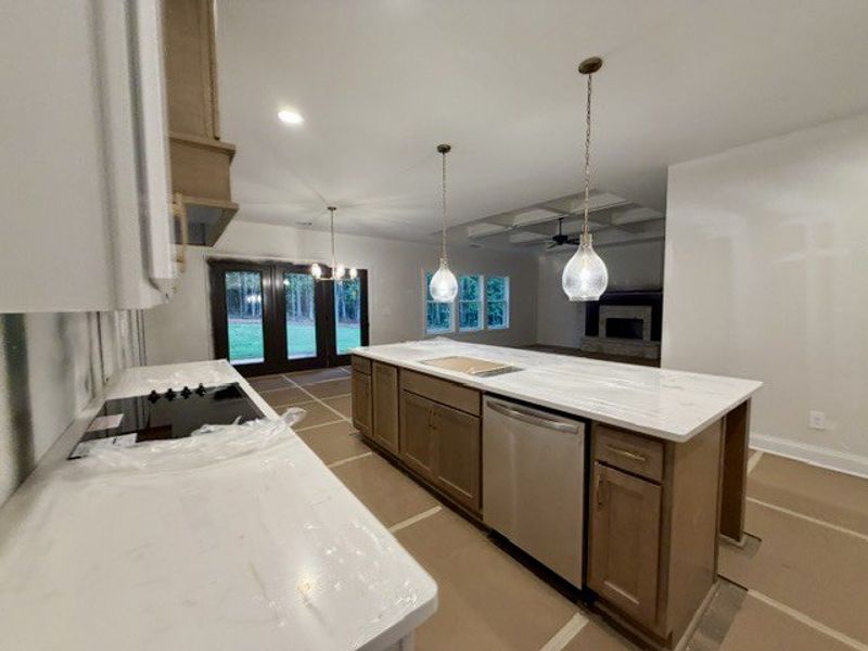 In-progress construction of a new home in Lakefield, Palmetto, GA (Image 8).