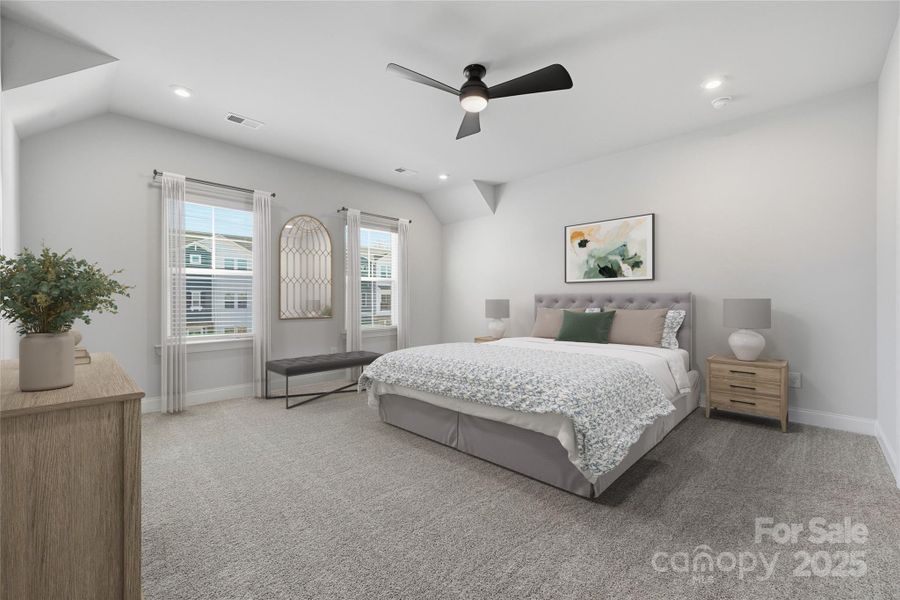 Furnished interior view inside a new home in Tillery at Wilson Farms, Fort Mill (Image 25).