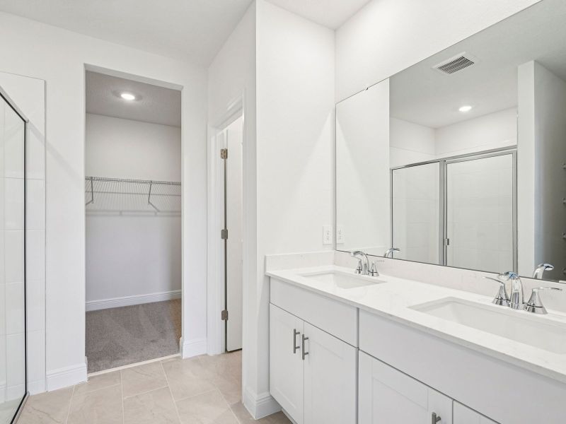 Furnished interior view inside a new home in The Reserve at Hammock Oaks - Signature Series, Lady Lake (Image 7).