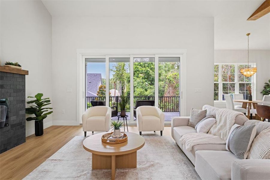 Furnished interior view inside a new home in , Brooksville (Image 14). Furnished interior view inside a new home in , Brooksville (Image 14).