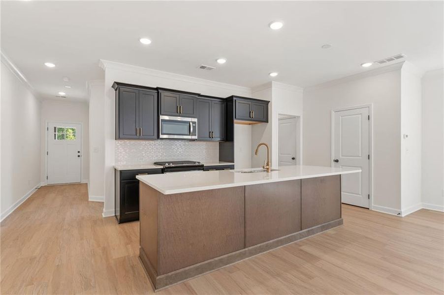 Furnished interior view inside a new home in Wildwood Place, Powder Springs (Image 8).