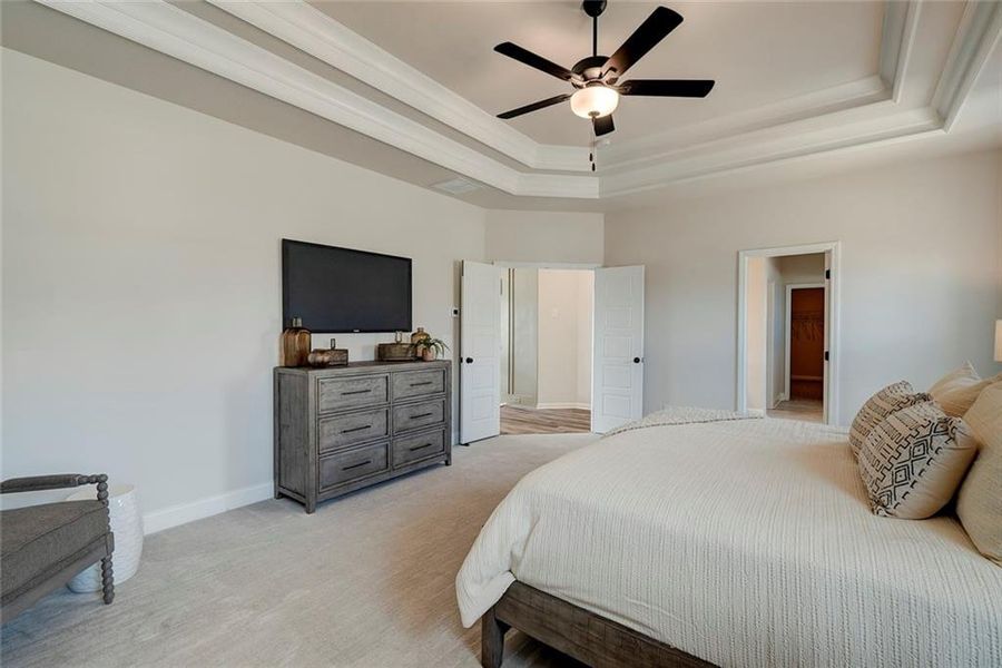 Furnished interior view inside a new home in Summerlin, Winder (Image 27). Furnished interior view inside a new home in Summerlin, Winder (Image 27).