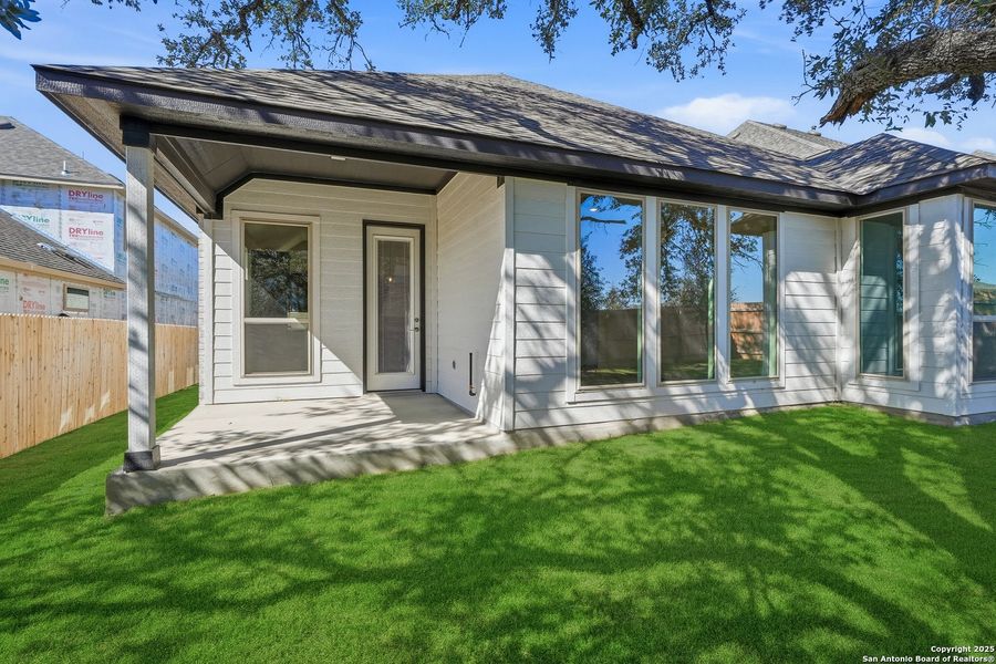 Exterior details and patio area of a home in Bison Ridge, San Antonio (Image 23). Exterior details and patio area of a home in Bison Ridge, San Antonio (Image 23).