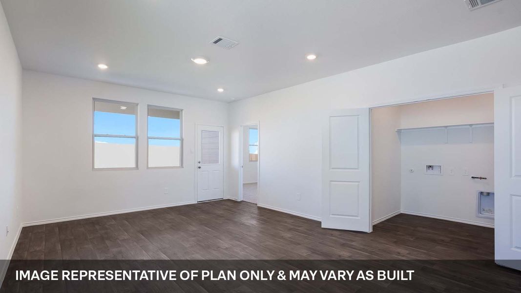 Spacious, unfurnished interior of a new home in Marigold, Kyle (Image 8).