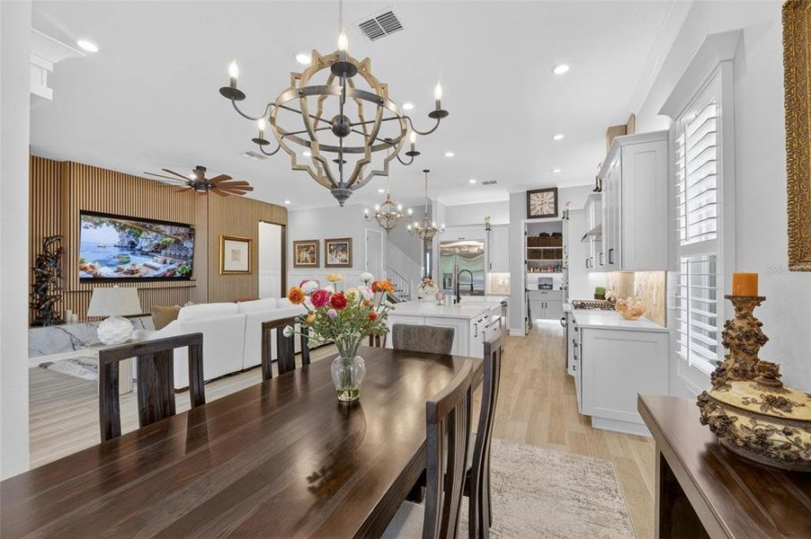 Furnished interior view inside a new home in SouthShore Yacht Club, Ruskin (Image 12).