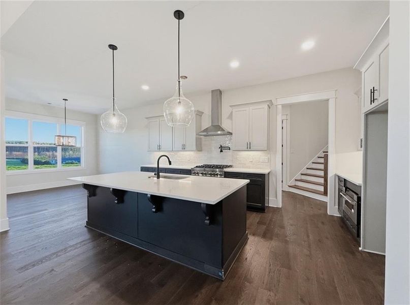 Furnished interior view inside a new home in , Rydal (Image 33).