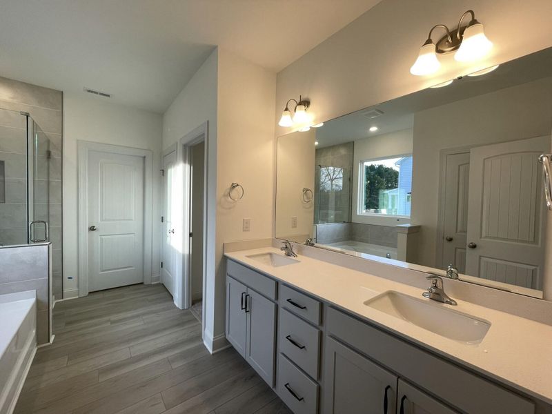 Furnished interior view inside a new home in Hillcrest Grove, Wendell (Image 10).
