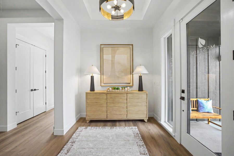Representative furnished interior of a home built from the Glen Eyrie by Scott Felder Homes in Jackson Creek, Monument (Image 7). Representative furnished interior of a home built from the Glen Eyrie by Scott Felder Homes in Jackson Creek, Monument (Image 7).