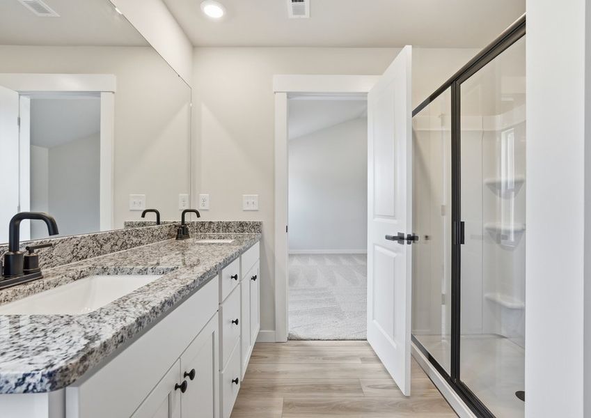 Master bathroom