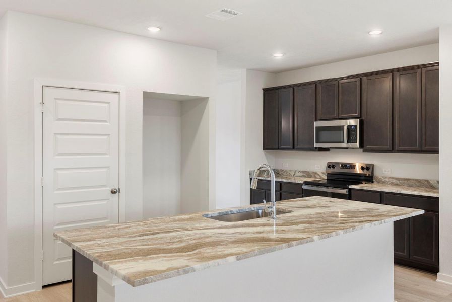 Furnished interior view inside a new home in , Huntsville (Image 11).
