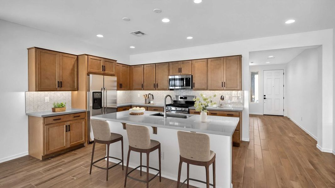 Furnished interior view inside a new home in Parkside, Avondale (Image 5).
