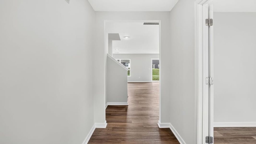 Spacious, unfurnished interior of a new home in Bentley Park, Greenwood (Image 16). Spacious, unfurnished interior of a new home in Bentley Park, Greenwood (Image 16).