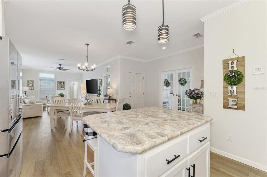 Furnished interior view inside a new home in , North Port (Image 34).