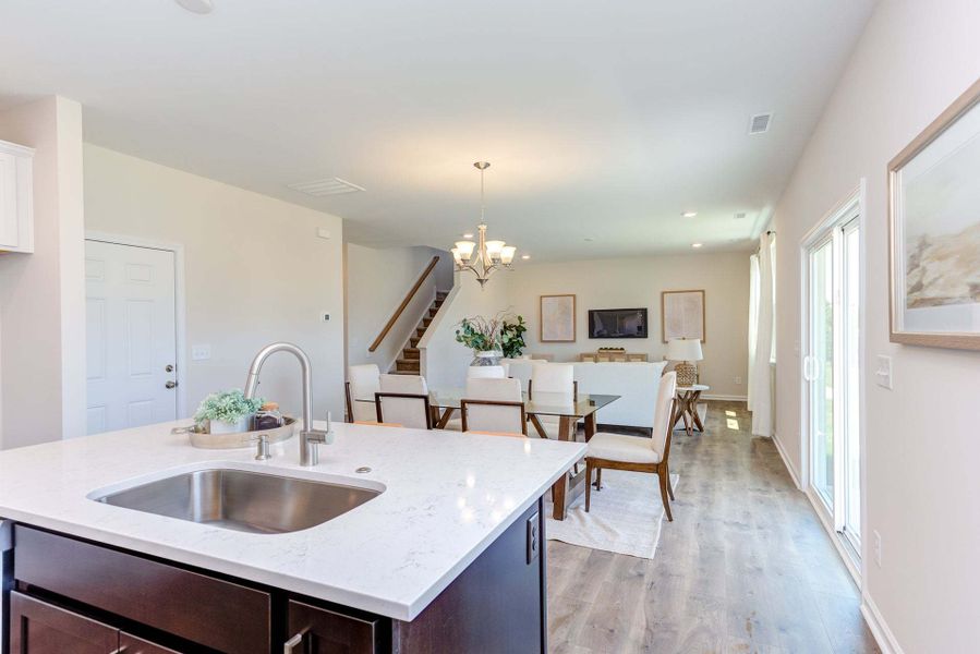 Kitchen and Dining Area