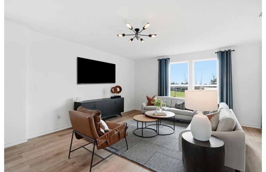 Representative furnished interior of a home built from the Mesilla by Centex in Dove Song, Marion (Image 10).