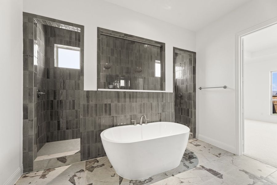 Furnished interior view inside a new home in Nelson Lake Estates, Rockwall (Image 13).