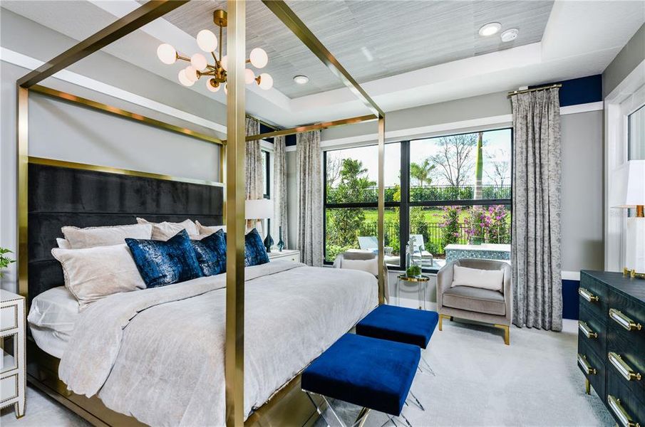 Furnished interior view inside a new home in Cresswind Lakewood Ranch, Lakewood Ranch (Image 33). Furnished interior view inside a new home in Cresswind Lakewood Ranch, Lakewood Ranch (Image 33).