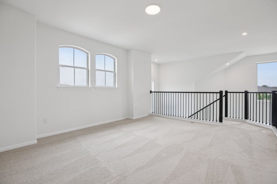 Spacious, unfurnished interior of a new home in Crosswinds, Kyle (Image 22). Spacious, unfurnished interior of a new home in Crosswinds, Kyle (Image 22).