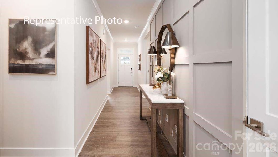Furnished interior view inside a new home in Westport, York (Image 13).