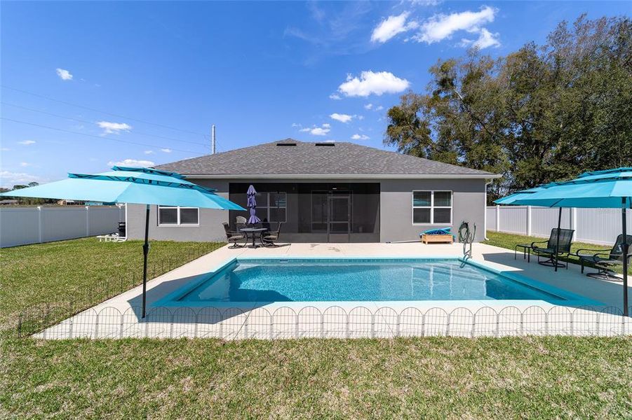 Exterior details and patio area of a home in , Ocala (Image 39). Exterior details and patio area of a home in , Ocala (Image 39).